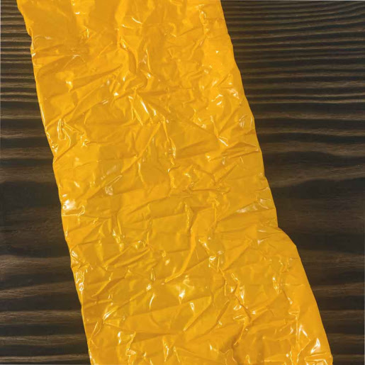 Полиамидная оболочка 60 мм желтая — фото