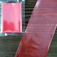 Полиамидная оболочка 65 мм розовая  — фото